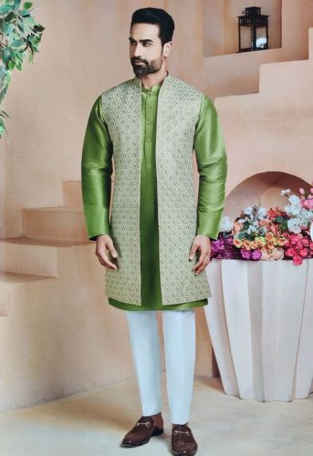 Discover the Top 18 Kurta Jacket Ensembles for Men in : Fusion of Tradition and Modern Style