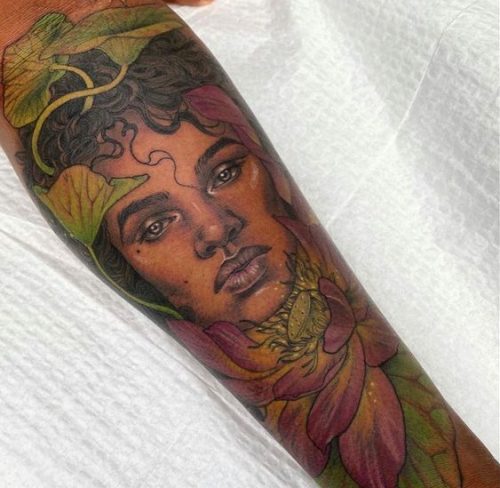 25 Colorful Tattoo Ideas for Dark Skin Tones