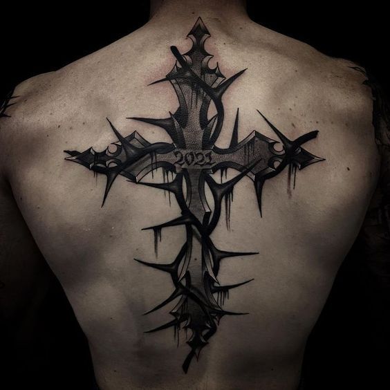 26 Unique Cross Tattoo Designs for : Ideas for Men & Women
