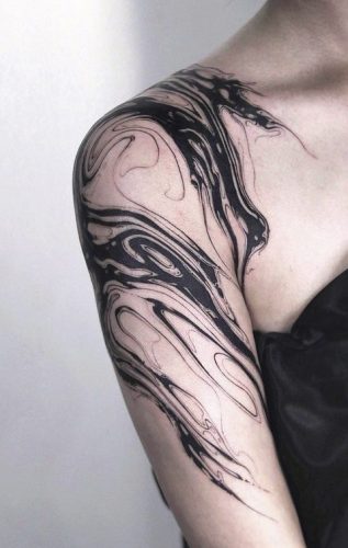 Explore 20 Striking Abstract Line Tattoo Designs for  &#8211; Get Inspired Today!