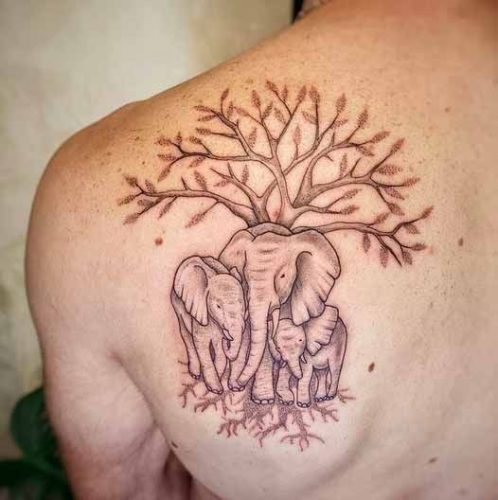 25+ Elephant Tattoo Ideas