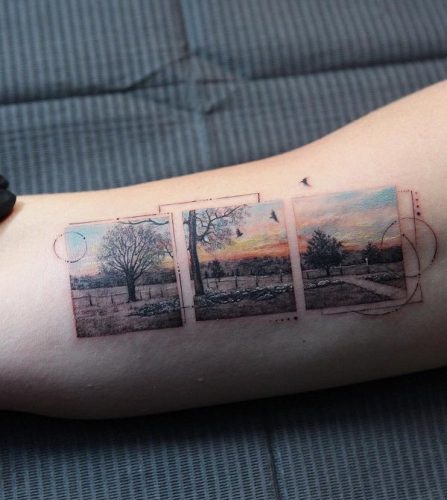 Explore 17 Unique Landscape Tattoo Designs for Nature Lovers and Adventurers