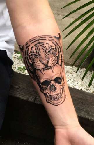 25 Tiger Tattoo on Arm Ideas