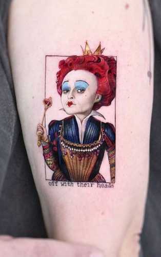 15 Queen of Hearts Tattoo Ideas: Royal Designs for Passionate Souls