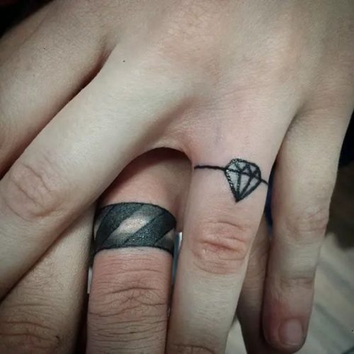 20 Wedding Ring Tattoo Ideas