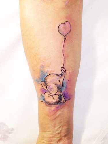 26 Wrist Elephant Tattoos Ideas