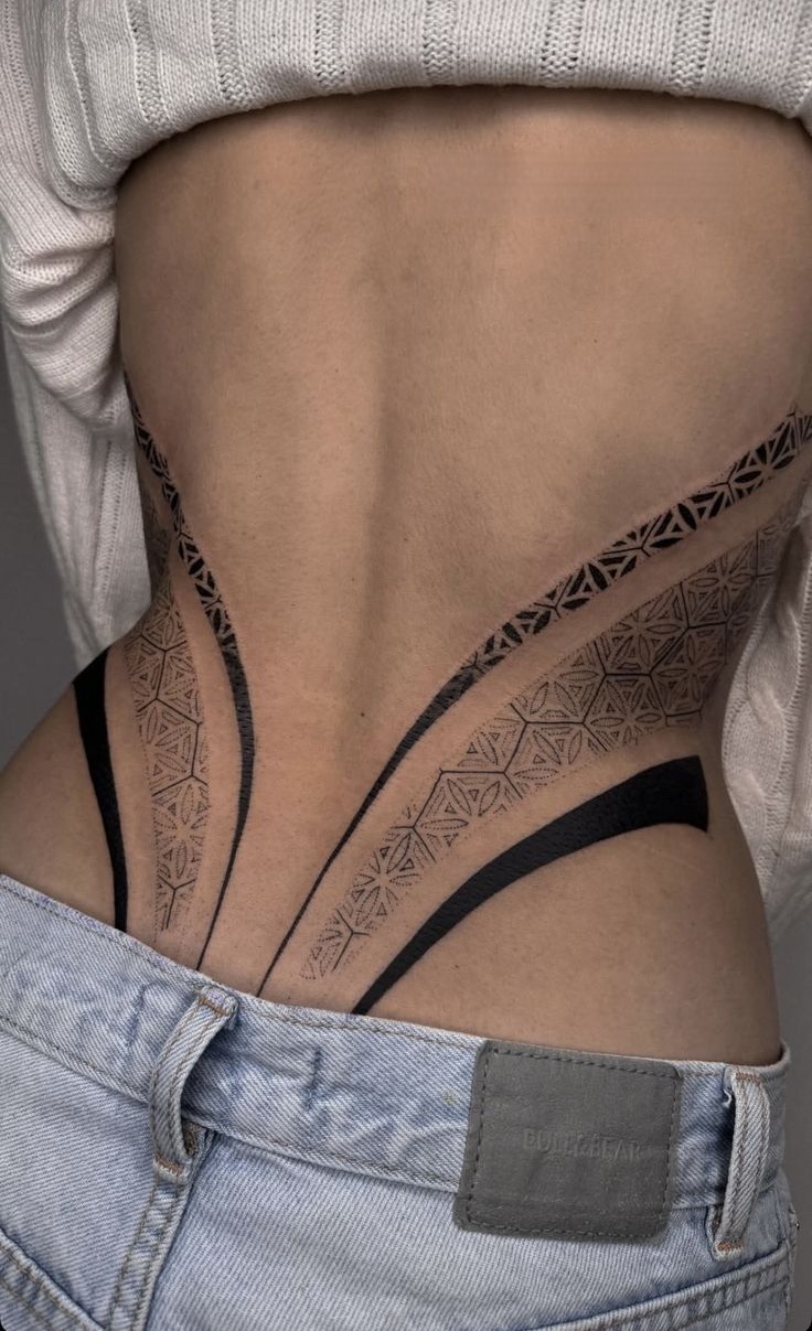 Find Out More on 29 Tramp Stamp Tattoo Ideas : Cute, Dainty, Gothic & Y2K Lower Back Designs