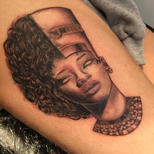 Discover 18 African Queen Tattoo Designs for Empowered Women in
