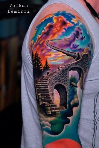 16 Full Color Tattoo Sleeve Ideas