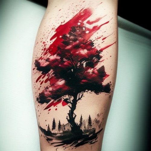 Explore 20 Unique Tree Tattoo Designs for : Symbolism & Artistry in Nature-Inspired Tattoos
