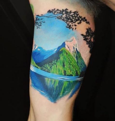 Explore 17 Unique Landscape Tattoo Designs for Nature Lovers and Adventurers