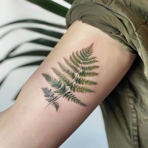 29 Fern Tattoo Ideas: Nature s Most Elegant Lines, From Shoulder Fronds to Hip Vines