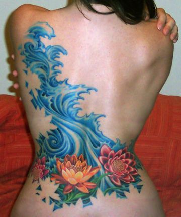 Women’s Back Tattoos with Meaning 29 ideas