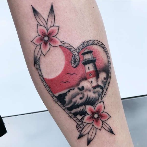 Check Out 29 Cool Lighthouse Tattoo Ideas for