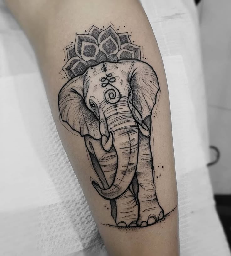 30 Stunning Elephant Tattoo Ideas for Realistic, Minimal, Mandala, Cute, Designs