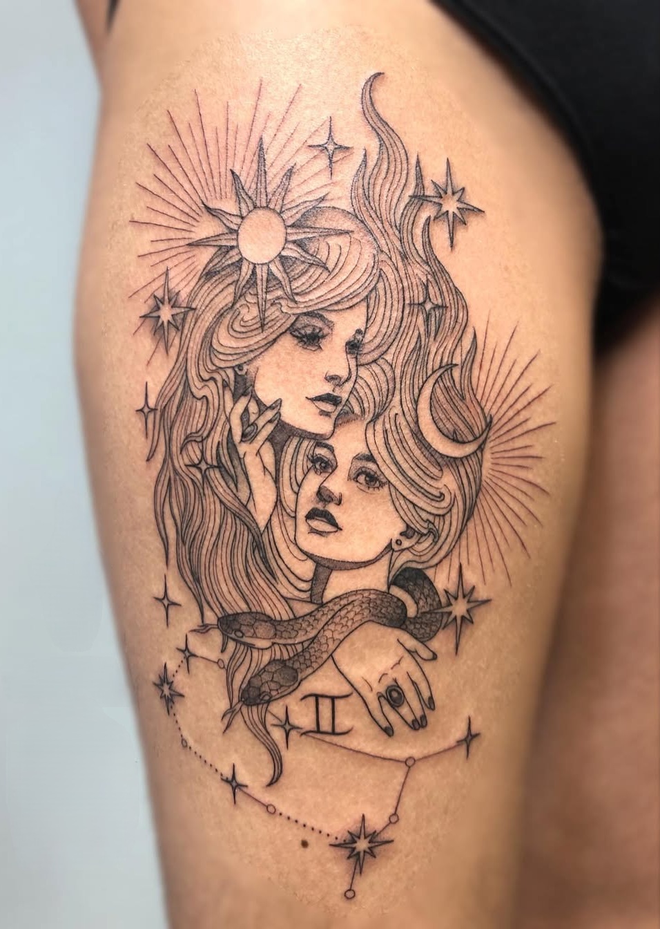 30 Gemini Tattoo Designs Full of Meaning and Style