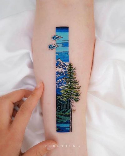 Explore 17 Unique Landscape Tattoo Designs for Nature Lovers and Adventurers
