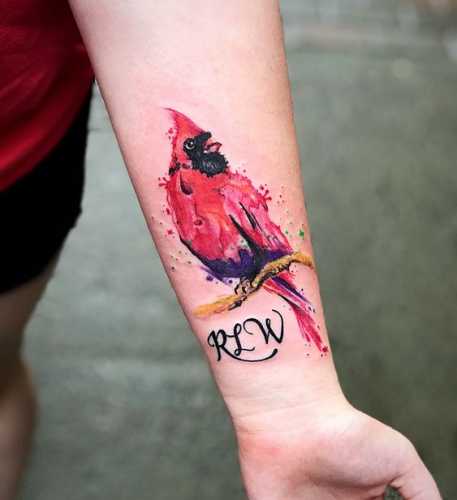 17 Red Cardinal Tattoo Ideas