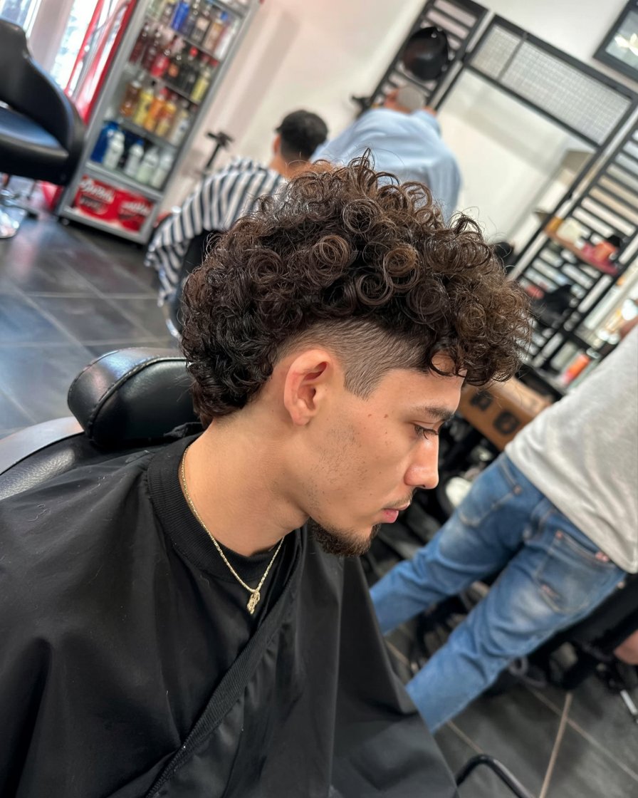 Modern Mullet Fade Haircut 27 Ideas for Men with Curly, Short, Straight Haircuts for Boys
