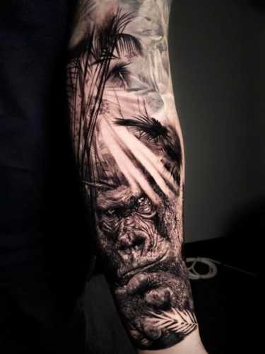 23 Gorilla Tattoo Ideas