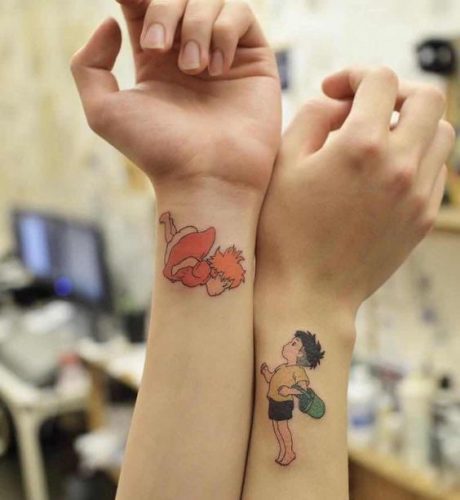 Explore Top 20 Ponyo Tattoo Designs – Embrace Studio Ghibli Magic in