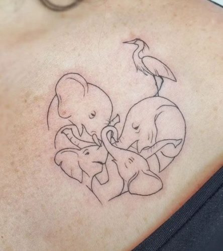 19 Family Elephant Tattoo Ideas