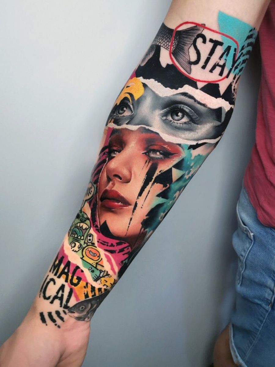 28 Full Sleeve Tattoo Ideas for Women & Men Japanese, Fine Line & Colorful Design Inspiration