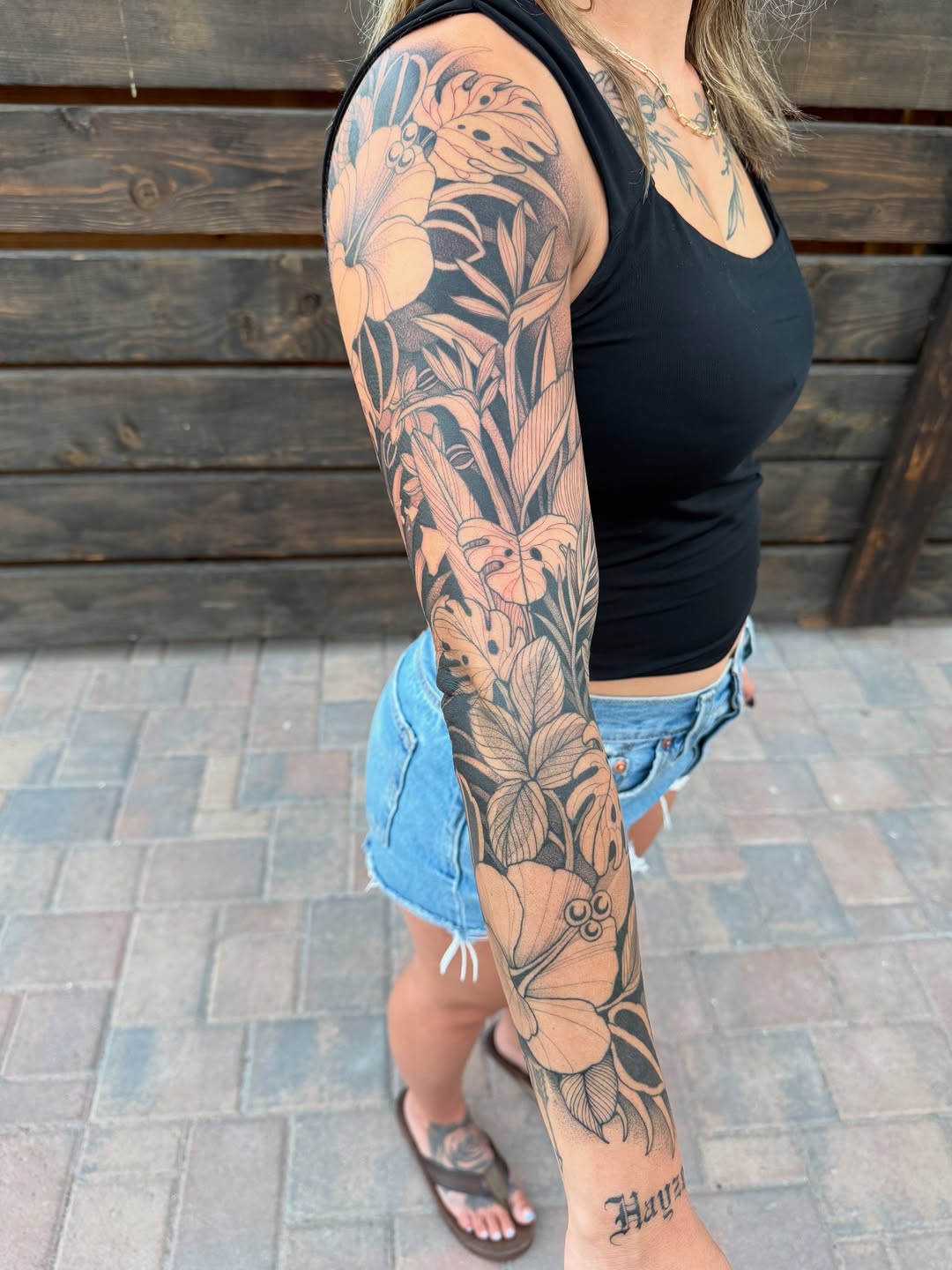 Hibiscus 27 Tattoo Ideas with Sleeve, Shoulder, Arm, Thigh &#038; Back Designs