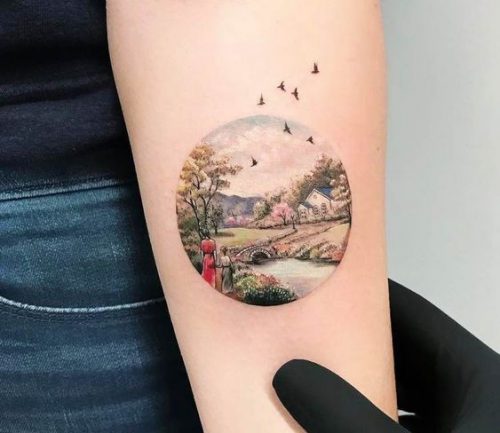 Explore 17 Unique Landscape Tattoo Designs for Nature Lovers and Adventurers