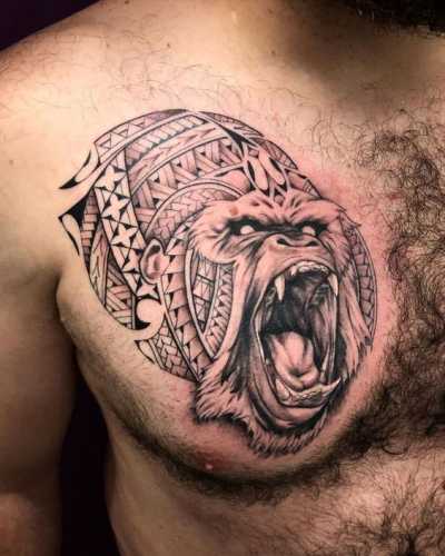 23 Gorilla Tattoo Ideas