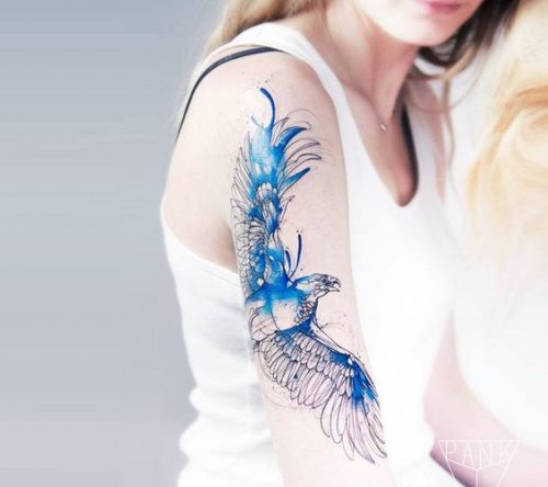 Discover 18 Hawk Tattoo Designs for : Symbolic Ink Ideas for Men and Women