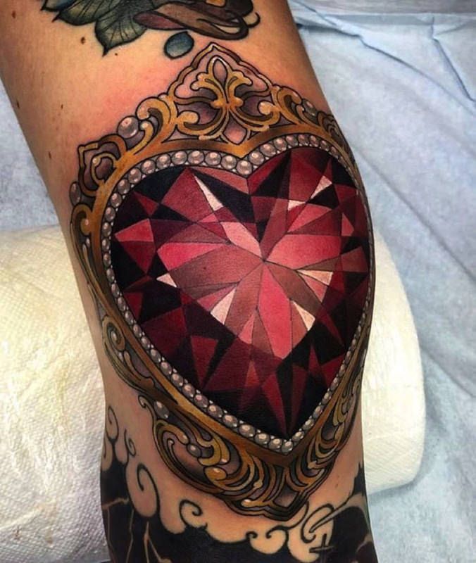 29 Unique Knee Tattoo Ideas : Traditional, Japanese, Gothic, Flower, Skull on Moth, Symmetrical Designs