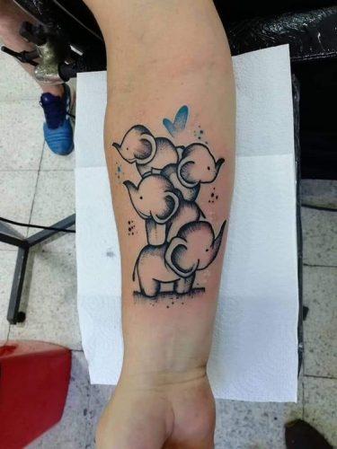 19 Family Elephant Tattoo Ideas