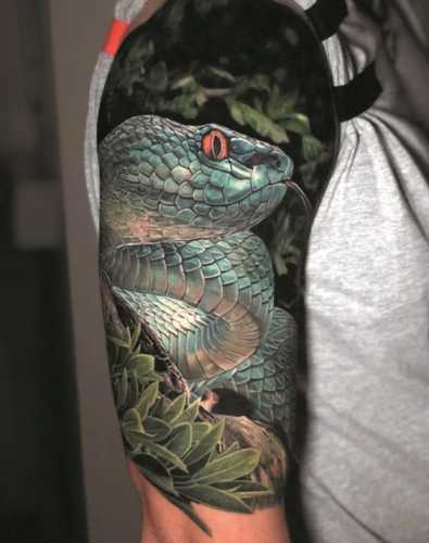 29 Mesmerizing Snake Tattoo Design Ideas