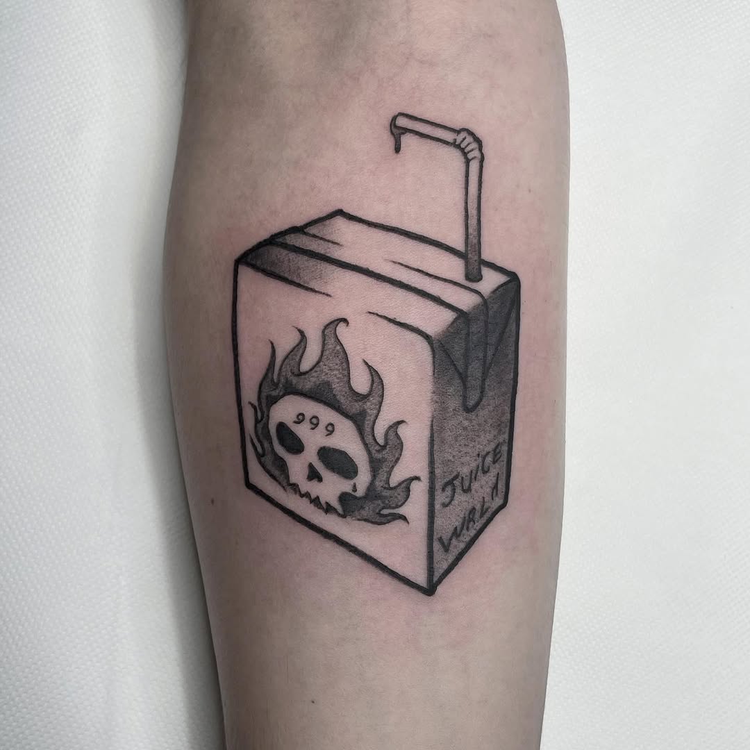 28 Juice WRLD Tattoo Ideas 999 Designs with Butterfly, Lyrics and Simple Matching Tattoo Inspiration