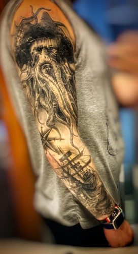 17 Pirate-Themed Tattoo Sleeve Ideas