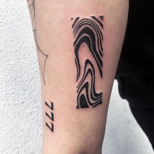 Explore 20 Striking Abstract Line Tattoo Designs for  &#8211; Get Inspired Today!