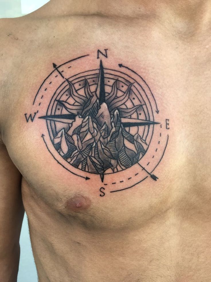 28 Compass Tattoo Ideas : Designs for Men and Women, Anchor, Traditional and More