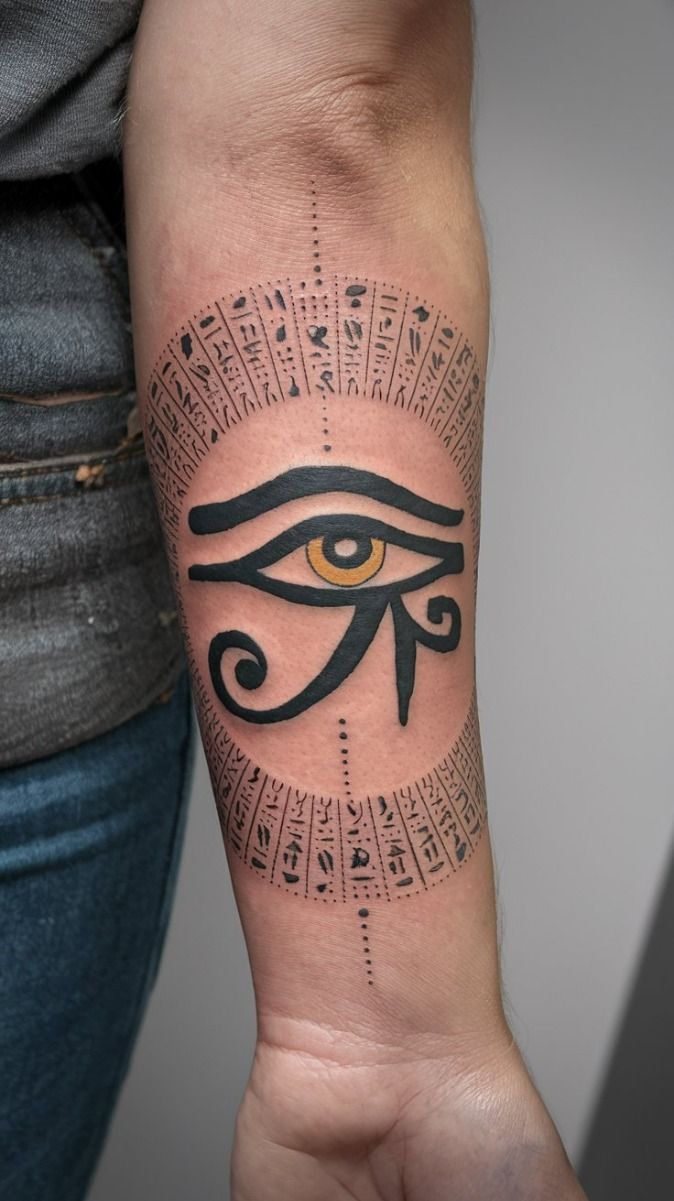 30 Eye of Horus Tattoo Ideas : Design Meaning, Feminine & Men Styles