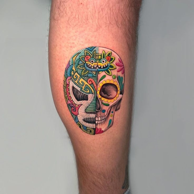 29 Skull Tattoos Ideas for Men and Women Unique, Traditional, Feminine, Dark & Mexican Skull Designs