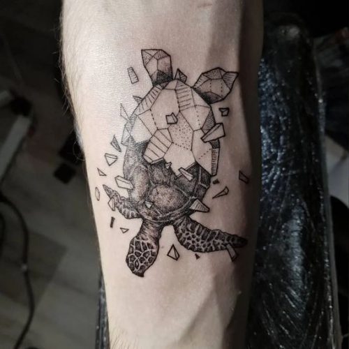 21 Sea Turtle Tattoo Design