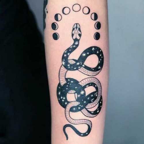 25 Empowering Snake Tattoos for Women