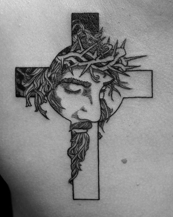25 Jesus Tattoo Ideas : Sacred Heart, Virgin Mary, Fine Line, Sleeve for Women, Back, Forearm