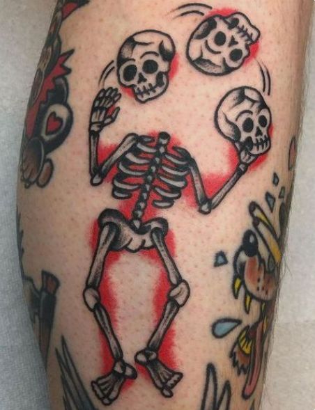 28 Skeleton Tattoo Ideas : Bold, Symbolic Ink That Stands the Test of Time