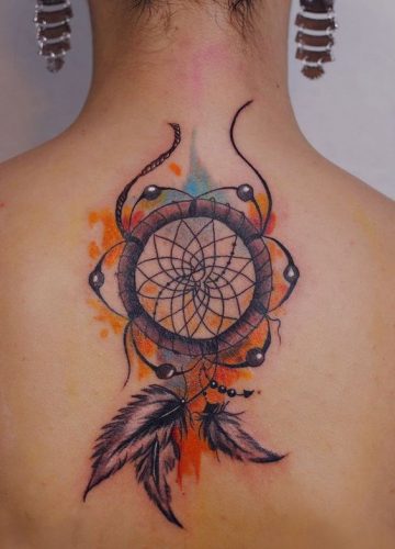 Explore 18 Unique Dreamcatcher Tattoo Designs for  &#8211; Symbolism &#038; Artistic Beauty