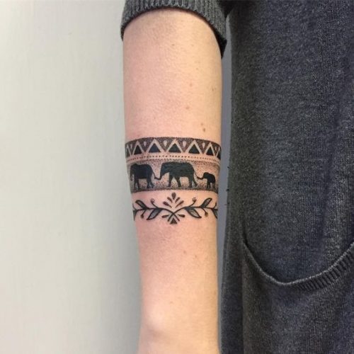 26 Wrist Elephant Tattoos Ideas