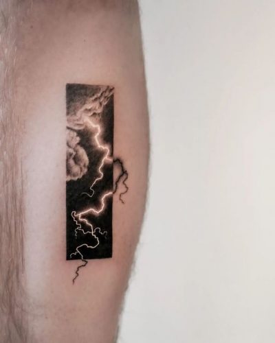 Unleash the Storm: 18 Striking Lightning Bolt Tattoo Designs for Electrifying Expression in