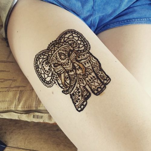 22 Elephant Leg Tattoos Ideas