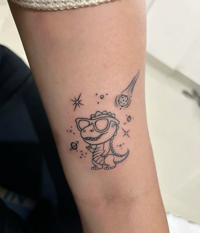 29 Dinosaur Tattoo Ideas Cute, Sleeve, Realistic, Fine Line, Flash, Neo Traditional, And More