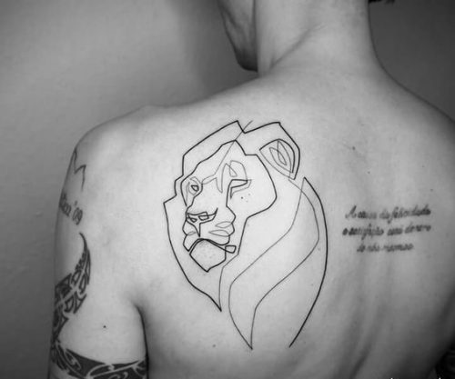 27 Easy Lion Tattoo Ideas: Simple yet Meaningful Designs